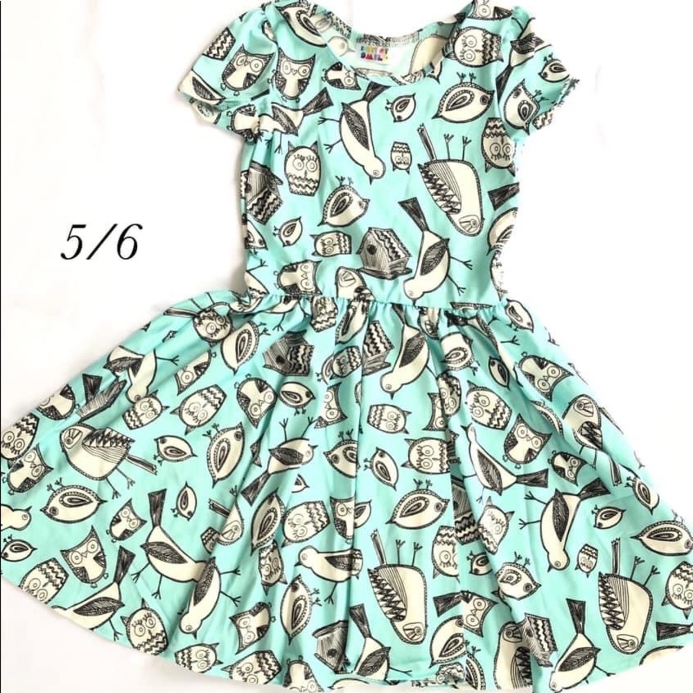 DotDotSmile dress. Cap sleeve. Size 5/6